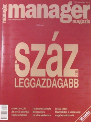 A szz leggazdagabb 2004.