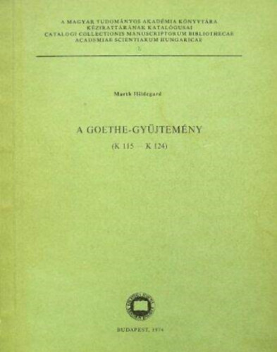 A Goethe-gyjtemny
