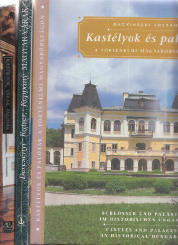 3 db. ptszeti album (Kastlyok s palotk a trtnelmi Magyarorszgon + Magyar vrak + Kastlyok, vrak, palotk)