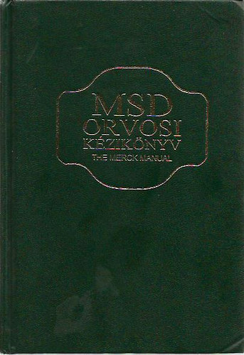 MSD Orvosi Kziknyv (The Merck Manual)