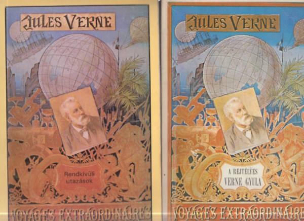 Verne Gyula, Kuczka Péter Jules Verne (szerk.) - Rendkívüli utazások + A rejtélyes Verne Gyula