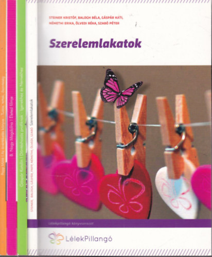4 db. Llekpillang (Szerelemlakatok + Dntshozs profiknak + leted filmje + Az nrtkels knyve)