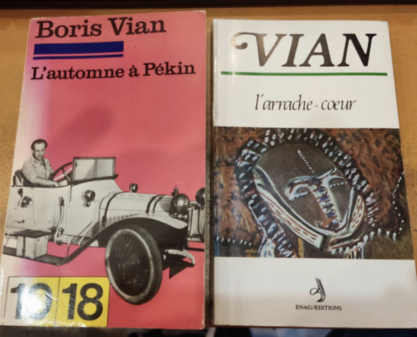 2 db Boris Vian: L'arrache-coeur + L'automne  Pkin