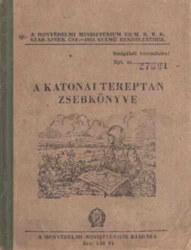 A katonai tereptan zsebknyve