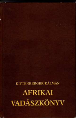 Afrikai vadszknyv (A megvltozott Afrika)