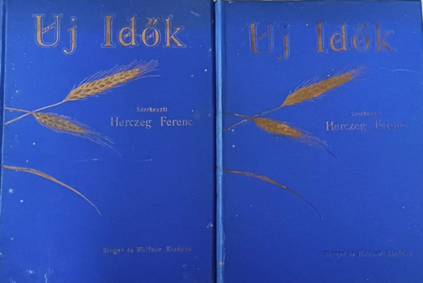 �j id�k 1929 I.-II. k�tet (teljes �vf.)