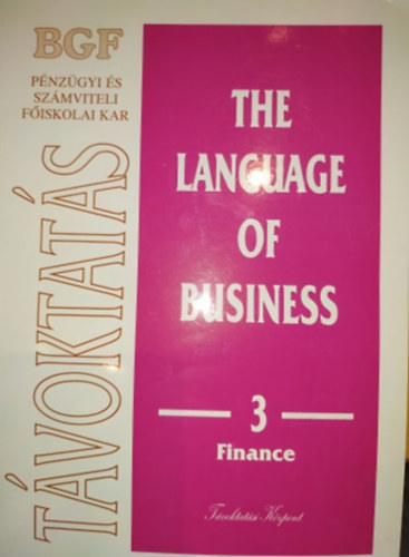 The Language of Business 3. Finance