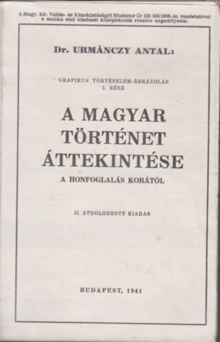Grafikus trtnelem-brzols I. rsz - A Magyar Trtnet ttekintse a Honfoglals kortl, II. tdolgozott kiads (reprint)