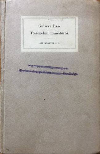 Trtnelmi miniatrk