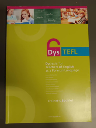 Dyslexia for Teachers of English as a Foreign Language trainer's booklet