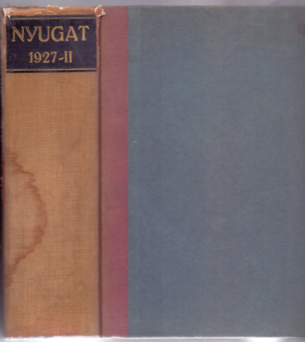 Nyugat 1927 - Huszadik vfolyam II. ktet (13-24. fzet)