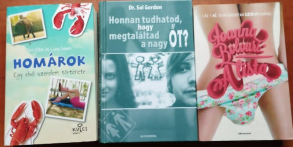 3db Ncis knyv.Homrok,A lista,Honnan tudhatod, hogy megtalltad a nagy t?