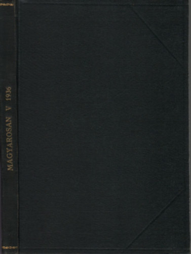 Magyarosan (Nyelvmvel folyirat)- 1936/1-10. (teljes vfolyam, egybektve)