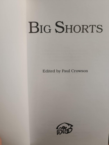 Big Shorts angol-magyar novellagyjtemny