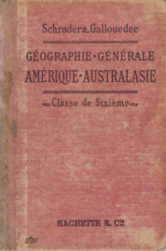 Gographie Gnrale Amrique Australasie