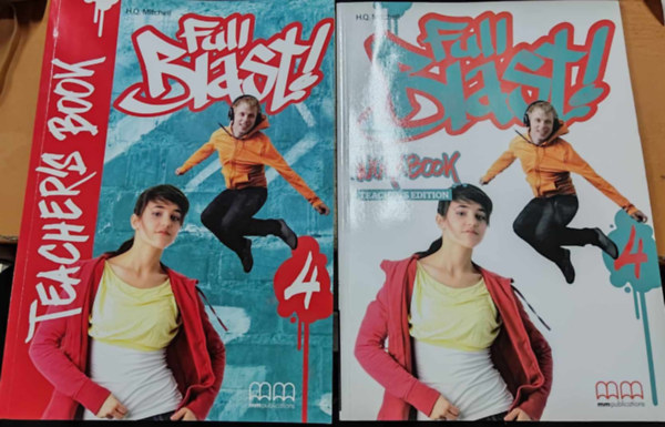 Full Blast! 4: Workbook (Teacher's Edition) + Teacher's Book (2 ktet)