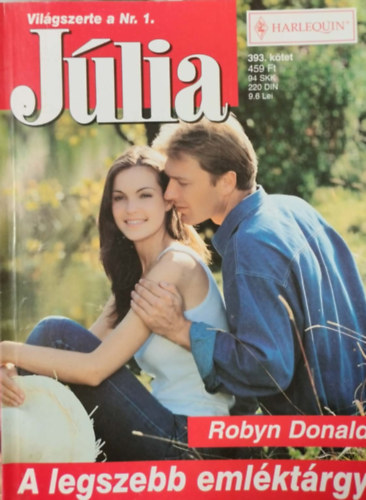 J�lia 393. k�tet - A legszebb eml�kt�rgy