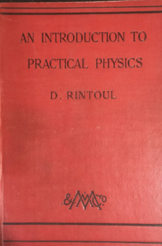 Rintoul D - Introduction to Practical Physics