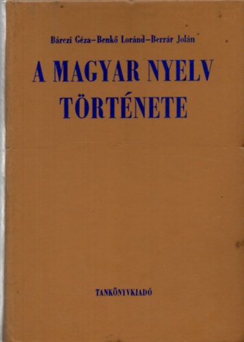 A magyar nyelv trtnete