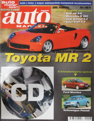 Aut Magazin 2000. Augusztus