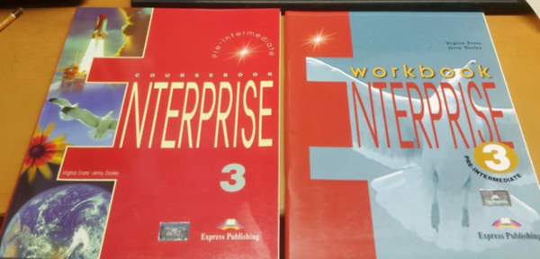 Enterprise 3 Pre-intermediate: Coursebook + Workbook (2 fzet)