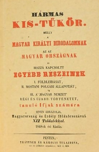 Csorba Csaba - Kovts Dniel - Hrmas kis-tkr (reprint)
