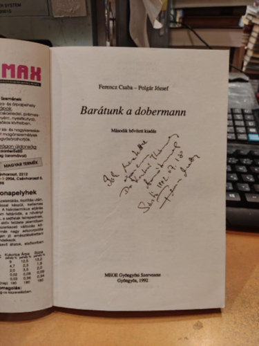 Bartunk a dobermann