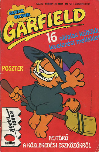 Garfield (1992/10) - 34. szm