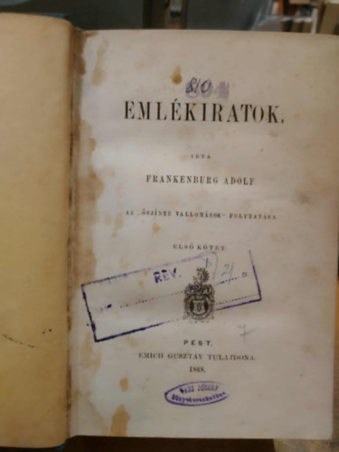 Emlékiratok I-III.