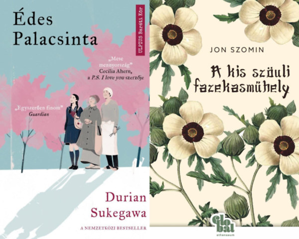 Jon Szomin Durian Sukegawa - 2 db kortrs tvol-keleti regny: des palacsinta + A kis szuli fazekasmhely