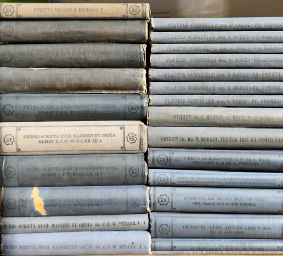 Bibliotheca Teubneriana - 1. k�nyvcsomag (25 k�tet)
