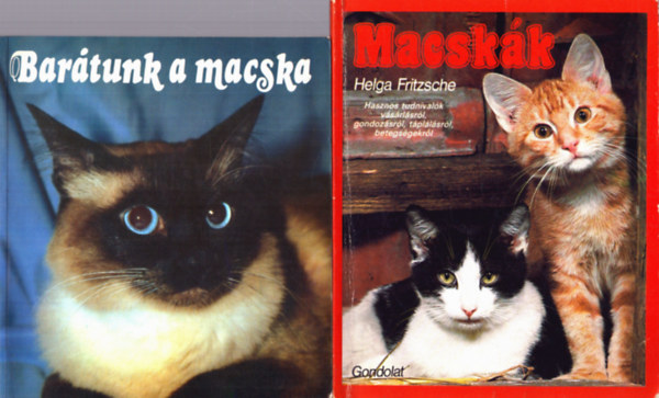 2 db macsks knyv: Bartunk a macska - Macskk