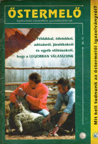 Pataki Lszl, Dr. Szikora Jnos Br Mikls - stermel - Tjkoztat sszellts gazdlkodknak 1997
