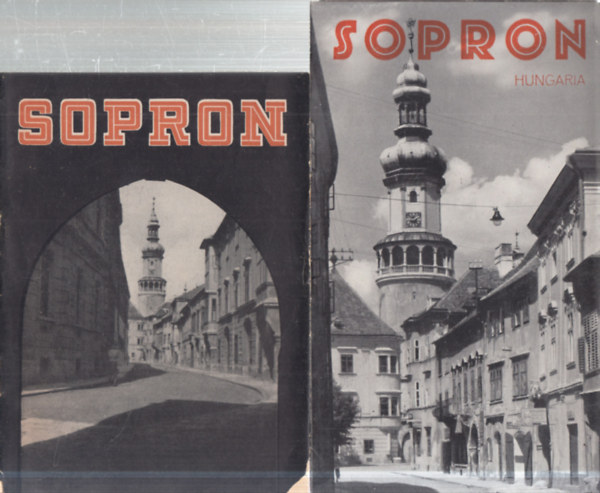 2 db. Sopron idegenforgalmi prospektus, 1930-as �vek
