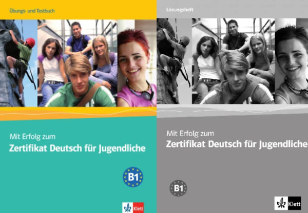 Mit erfolg zum Zertifikat Deutsch fr Jugendliche bungs- und Testbuch + Lsungsheft (2 ktet)