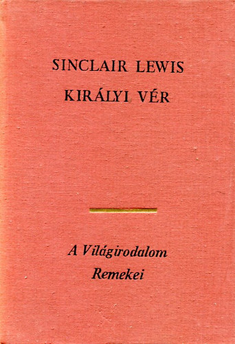 Sinclair Lewis - Kirlyi vr