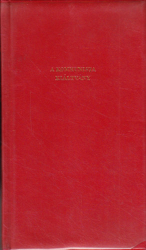 Marx-Engels - A kommunista kiáltvány (számozott)