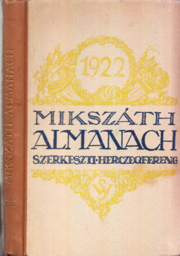 Mikszth almanach az 1922-ik vre