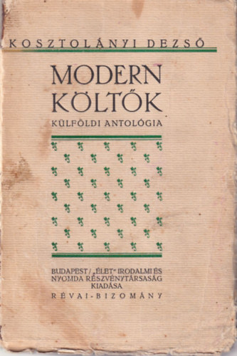 Modern kltk-Klfldi antolgia