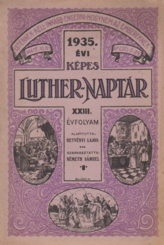 1935. vi kpes Luther-Naptr XXIII vfoylam