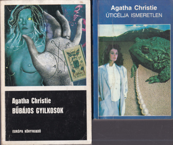 2 db Agatha Christie reg�ny: B�b�jos gyilkosok + �tic�lja ismeretlen