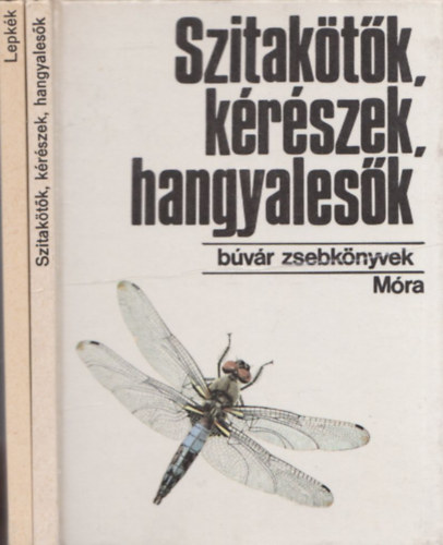 2db b�v�r zsebk�nyv - Lepk�k + Szitak�t�k,k�r�szek,hangyales�k