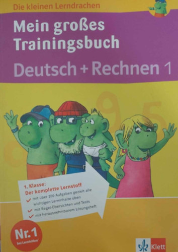 Mein groes Trainingsbuch (Deutsch+Rechnen 1)