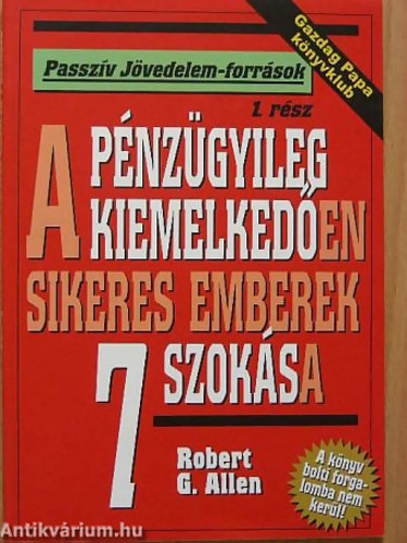 A p�nz�gyileg kiemelked�en sikeres emberek 7 szok�sa
