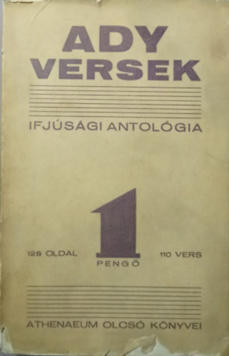 Ady-versek (Magyarzatos kiads az ifjsg szmra)