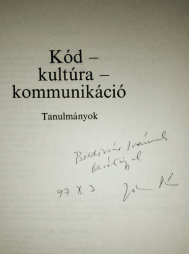 Kd-kultra-kommunikci (tanulmnyok)