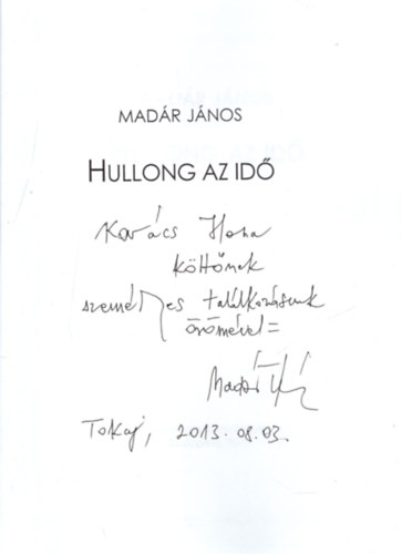 Madr Jnos - Hullong az id   DEDIKLT