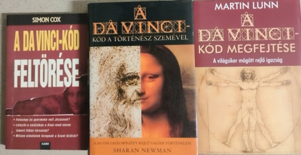 A da Vinci-k�d a t�rt�n�sz szem�vel + A Da Vinci-k�d megfejt�se + A Da Vinci-k�d felt�r�se