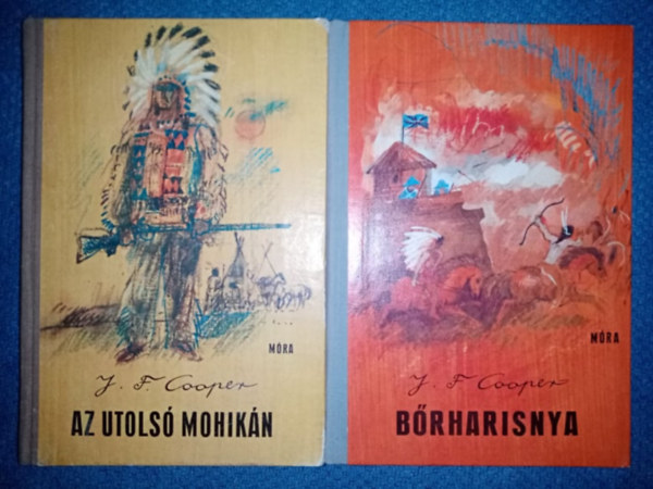 Az utols mohikn (The Last of the Mohicans) + Brharisnya (The Pioneers) - Rz dm s Szinnai Tivadar fordtsban; Wrtz dm rajzaival