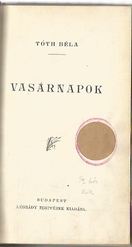 Vasrnapok